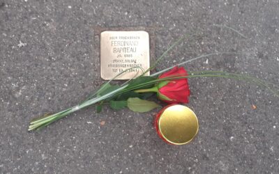 Gedenken an die Opfer der Reichspogromnacht – „Stolperstein-Putzaktion“